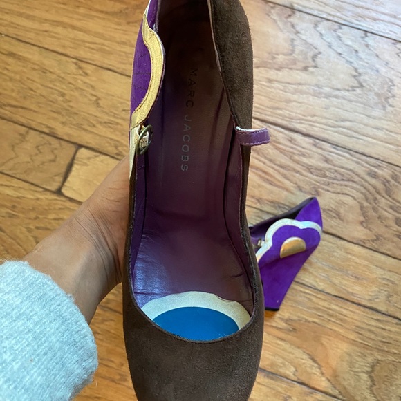 Marc Jacob Rounded Heels - Art Deco Pop - Picture 4 of 7